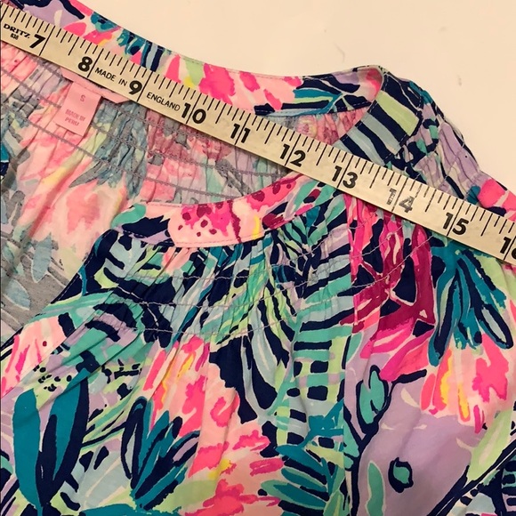 Lilly Pulitzer womens Sz small floral dress - Picture 7 of 8